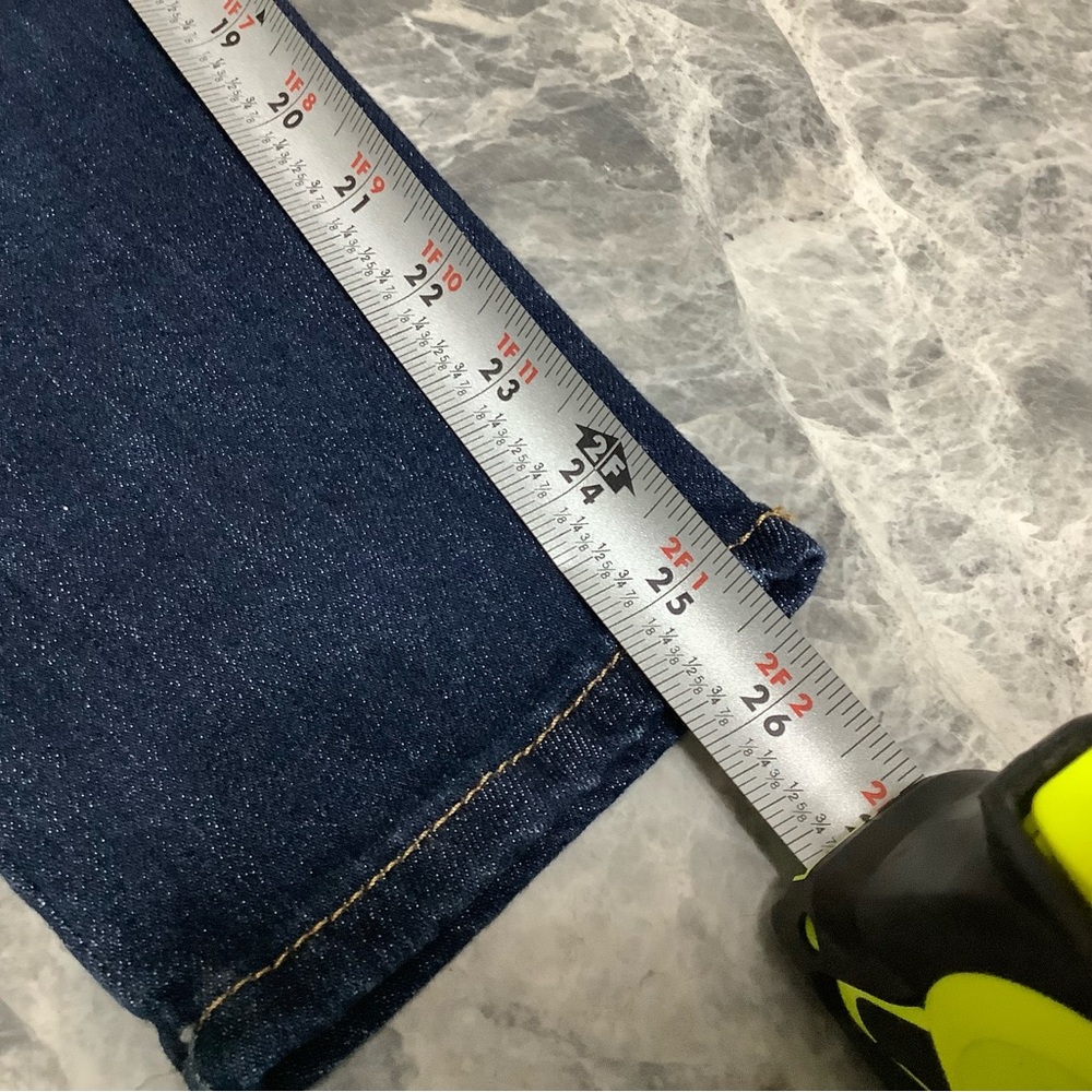 Signature by Levi Strauss Dark Women's high rise Skinny Jeans size 14 Small. - Picture 11 of 13